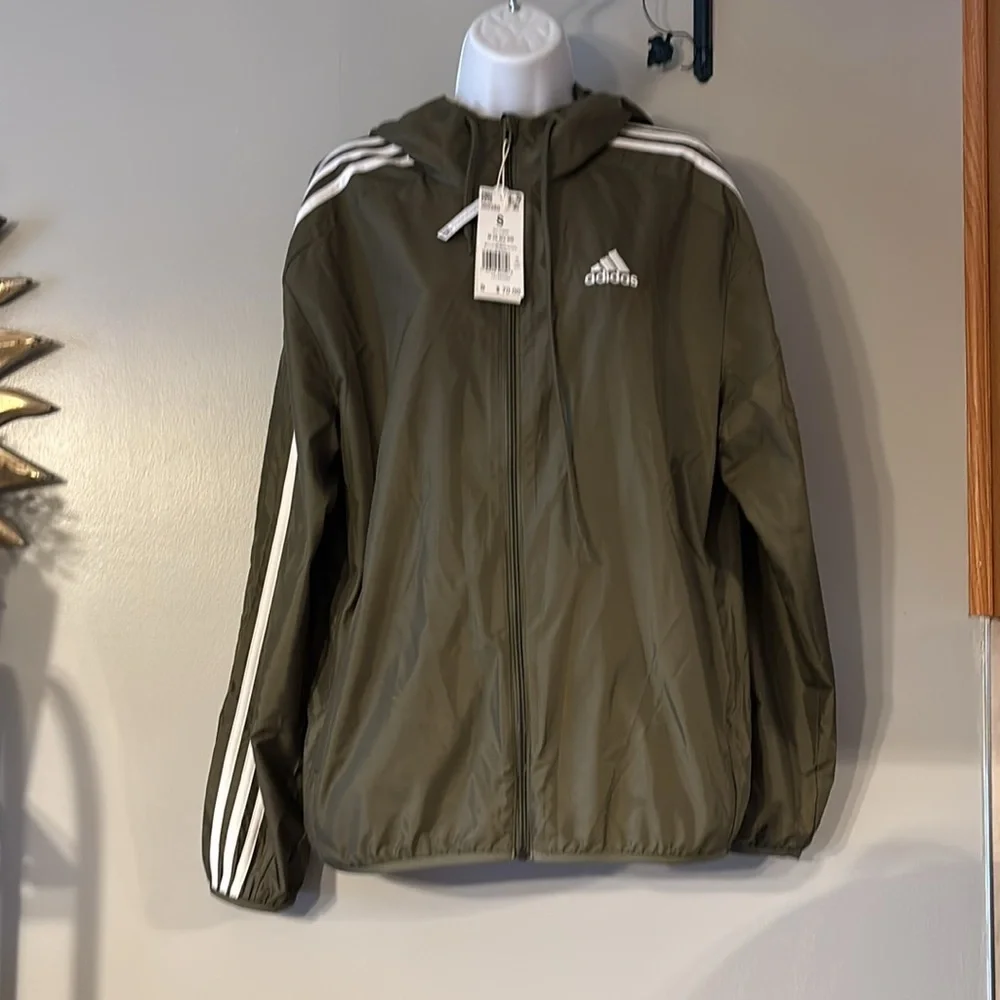 Adidas Green Skateboarding Windbreaker NWT - Picture 2 of 4